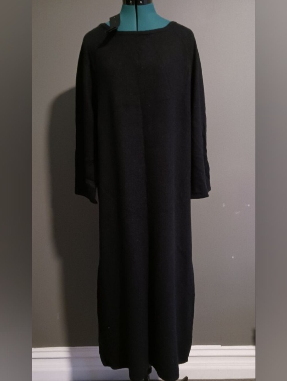 NWT Jenni Kayne Black Easy Sweater Dress Size S